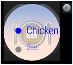 TodayMenu Application UI